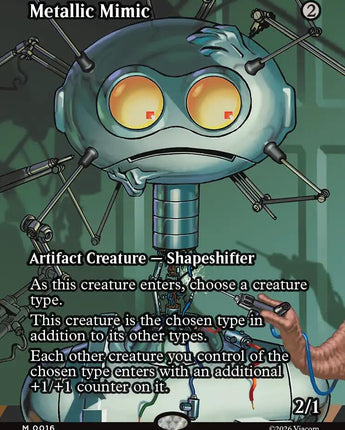 Metallic Mimic (Borderless)