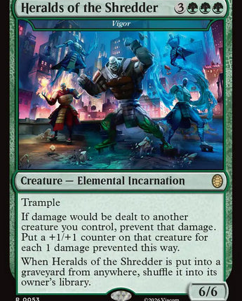 Heralds of the Shredder - Vigor