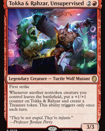 Tokka & Rahzar, Unsupervised