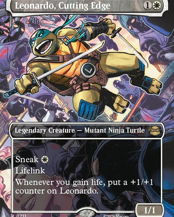 Leonardo, Cutting Edge (Borderless)