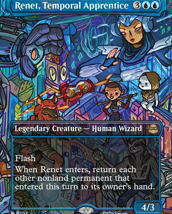 Renet, Temporal Apprentice (Borderless)