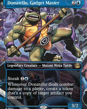 Donatello, Gadget Master (Borderless)