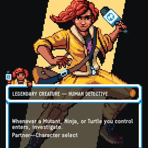 April O'Neil, Live on the Scene (Borderless) (Surge Foil)