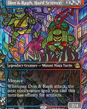 Don & Raph, Hard Science (Borderless)
