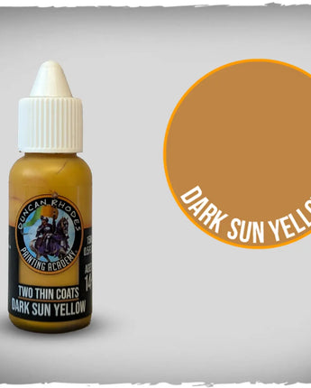 Two Thin Coats Dark Sun Yellow 
