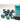 Chessex Dice: Special 16mm D6 (12) - Phantom: Teal/Gold 