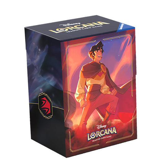 Lorcana: Shimmering Skies Deck Box (Aladdin)