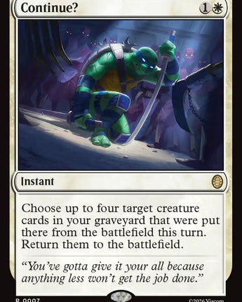 Continue? (Surge Foil)