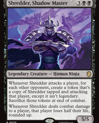 Shredder, Shadow Master (Surge Foil)