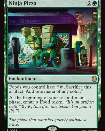 Ninja Pizza (Surge Foil)