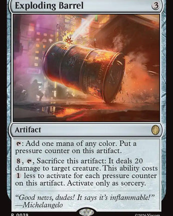 Exploding Barrel (Surge Foil)