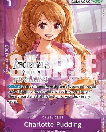 Charlotte Pudding (Regionals Finalist Card Set 26-27)