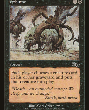 Exhume
