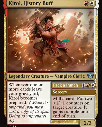 Kirol, History Buff