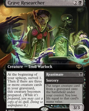 Grave Researcher (Extended Art)