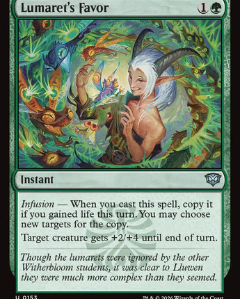 Lumaret's Favor