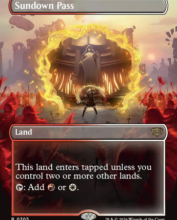 Sundown Pass (Borderless)