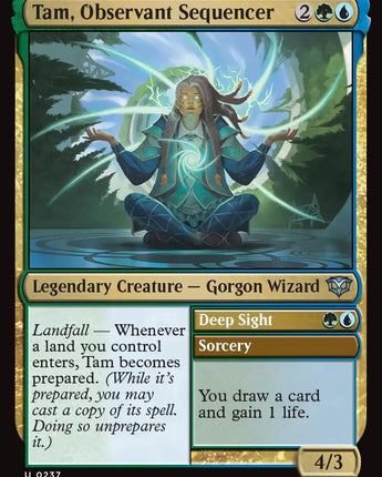Tam, Observant Sequencer