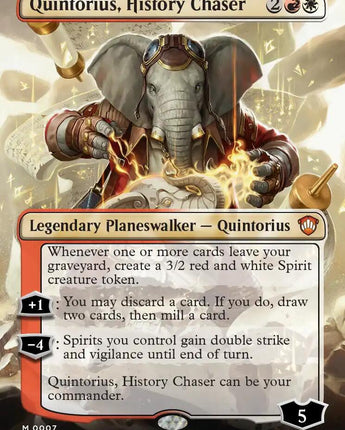 Quintorius, History Chaser (Borderless)