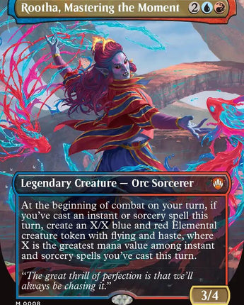 Rootha, Mastering the Moment (Borderless)