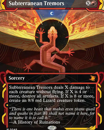Subterranean Tremors