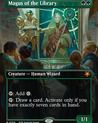 Magus of the Library (Borderless)