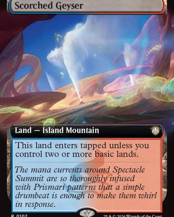 Scorched Geyser (Extended Art)