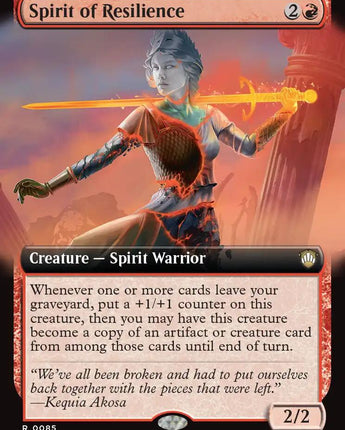 Spirit of Resilience (Extended Art)