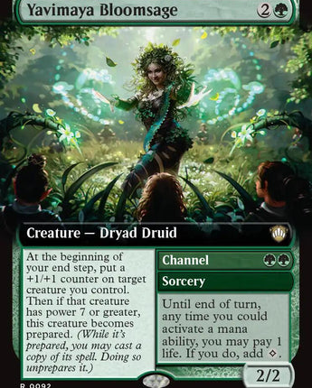 Yavimaya Bloomsage (Extended Art)