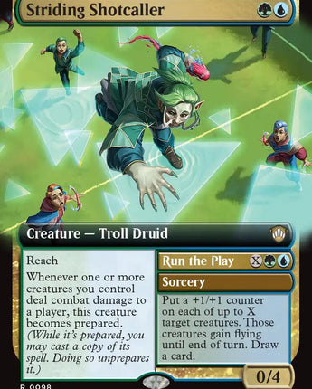 Striding Shotcaller (Extended Art)