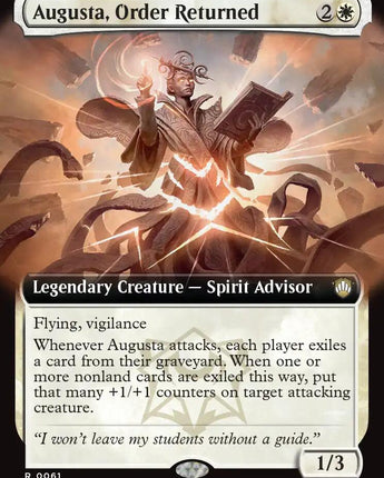 Augusta, Order Returned (Extended Art)