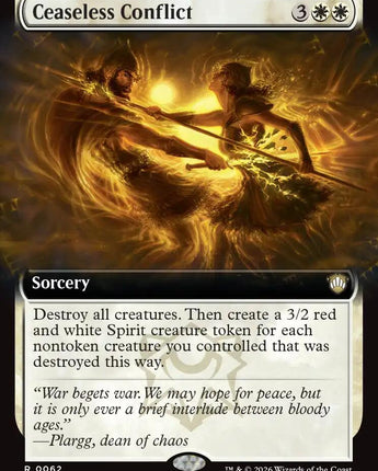 Ceaseless Conflict (Extended Art)
