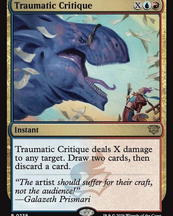 Traumatic Critique