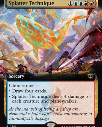 Splatter Technique (Extended Art)
