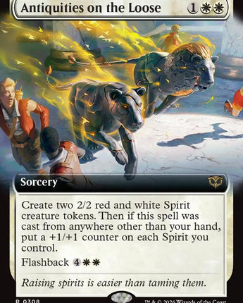 Antiquities on the Loose (Extended Art)