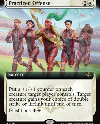 Practiced Offense (Extended Art)