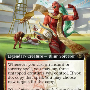 Aziza, Mage Tower Captain (Extended Art)
