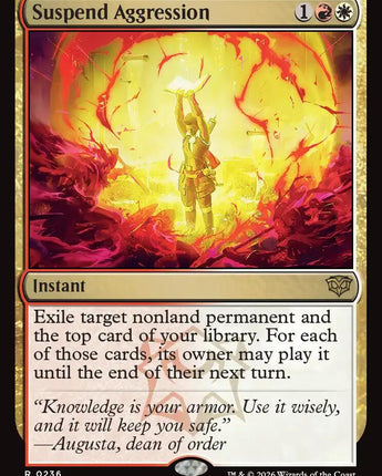 Suspend Aggression