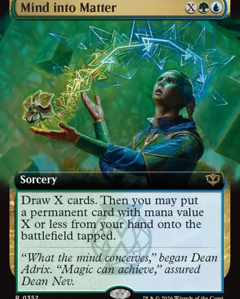 Mind into Matter (Extended Art)