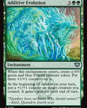 Additive Evolution