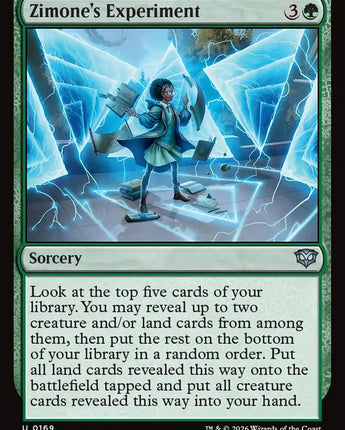 Zimone's Experiment
