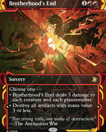 Brotherhood's End