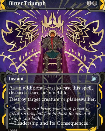 Bitter Triumph