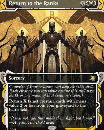 Return to the Ranks