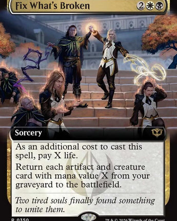 Fix What's Broken (Extended Art)