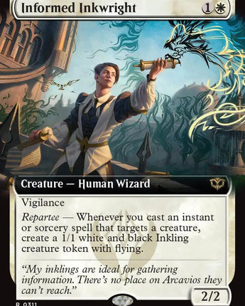 Informed Inkwright (Extended Art)