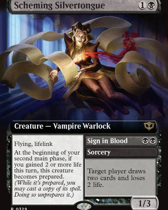 Scheming Silvertongue (Extended Art)