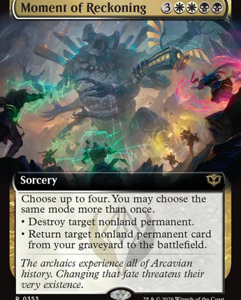 Moment of Reckoning (Extended Art)