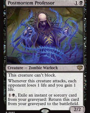 Postmortem Professor