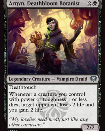 Arnyn, Deathbloom Botanist